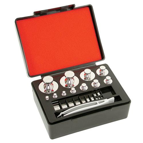 Ohaus 80781022 Calibration Mass Set, ASTM Class 1 with Cert (500mg-1mg)