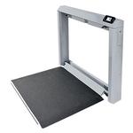 Detecto 7550 Wall-Mount Fold-Up Wheelchair Scale 1000 lb x 0.2 lb Detecto 7550 Wall-Mount F