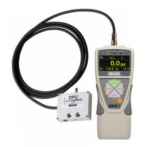 Imada ZTA-DPU-0.4 - Digital Force Gauge with Luminescent EL Display and SQUARE Remote Sensor, 7.0 x 0.01 oz