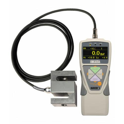 Imada ZTA-DPA-2200 - Digital Force Gauge with Luminescent EL Display and S BEAM Remote Sensor, 2200 x 1 lb
