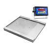 Cambridge 670136365K Model 670-1 36in x 36in x 1.5in Barrel Scale with Built In Single Ramp and Indi Cambridge 670136365K Mode