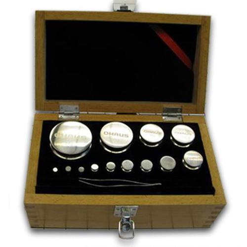Ohaus 80850115 (201-16) Class 6 Calibration Mass Set,Stainless Steel 1g - 1000 g