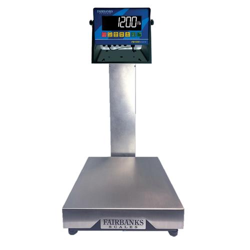 Fairbanks SB10100 SilverBack 12 x 12 in  Bench Scale  25 x 0.005 lb  Legal for Trade 25 x 0.01 lb